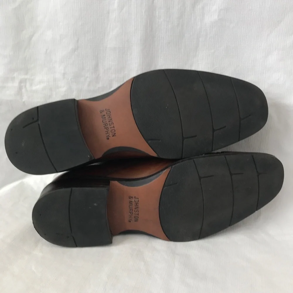 Johnston & Murphy Sheepskin Tabor Cap Toe Shoes